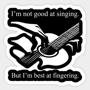 Best Guitar Player Skill Sticker